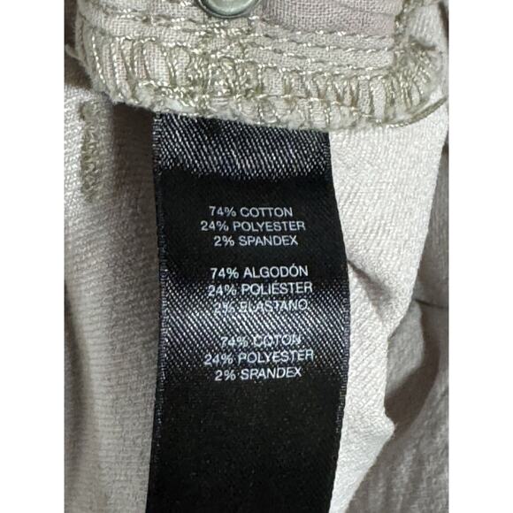 Chicos So Slimming Jeans Women 1 Mid Rise Ankle Zip Boho Feminine Cottagecore - Picture 9 of 10